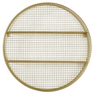 Gold Circle Shelf (from Target)